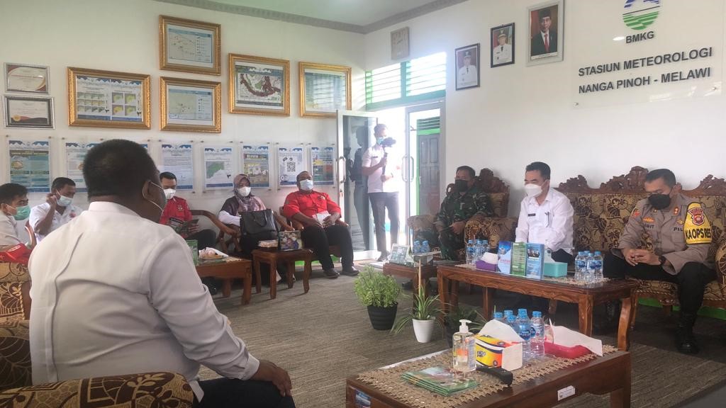 Pengenalan Produk SPARTAN dalam Peringatan Hari Meteorologi Dunia Ke 72 Di Stasiun Meteorologi Klas III Nanga Pinoh – Melawi Kalimantan Barat